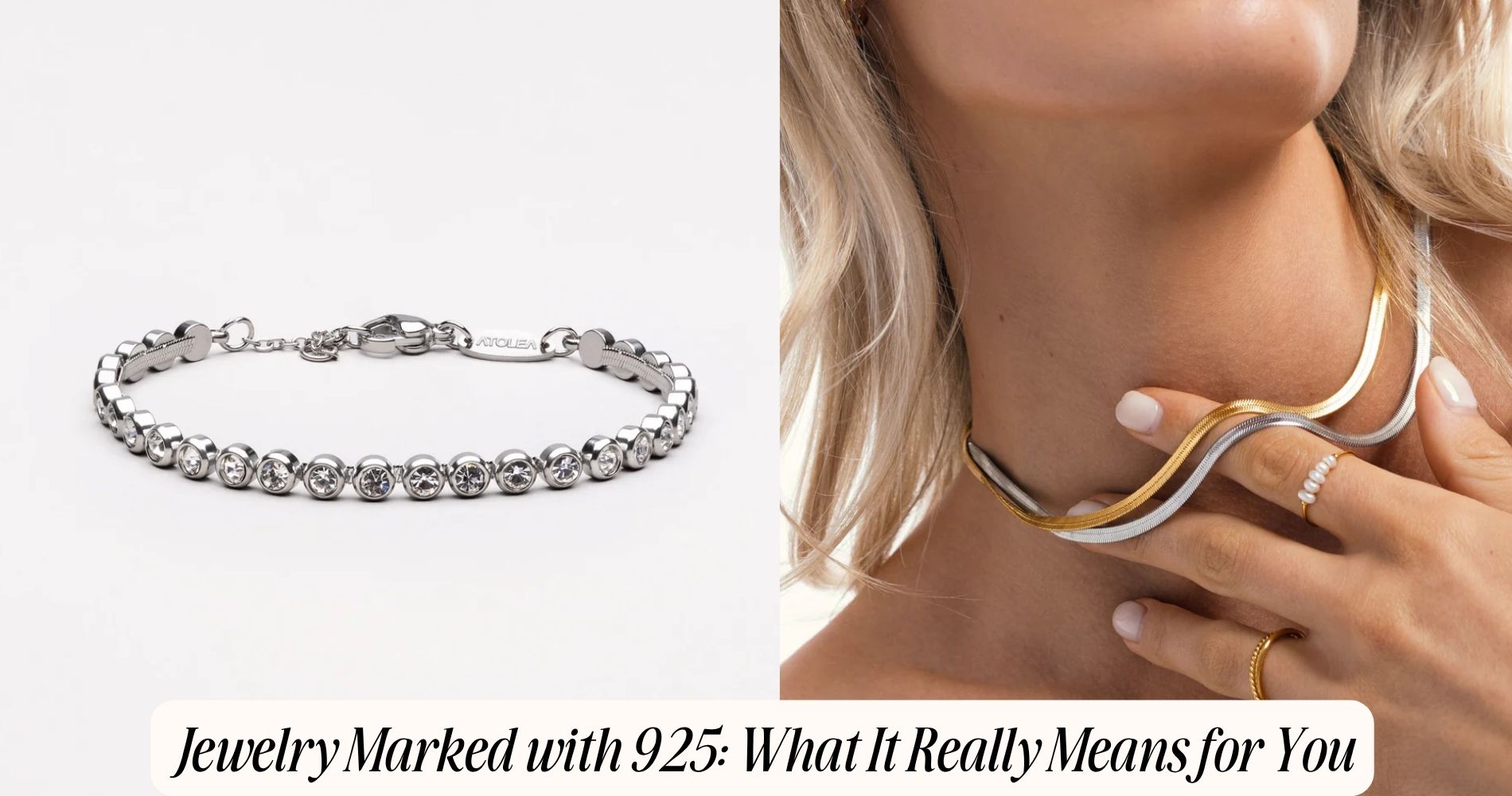 jewelry marked with 925