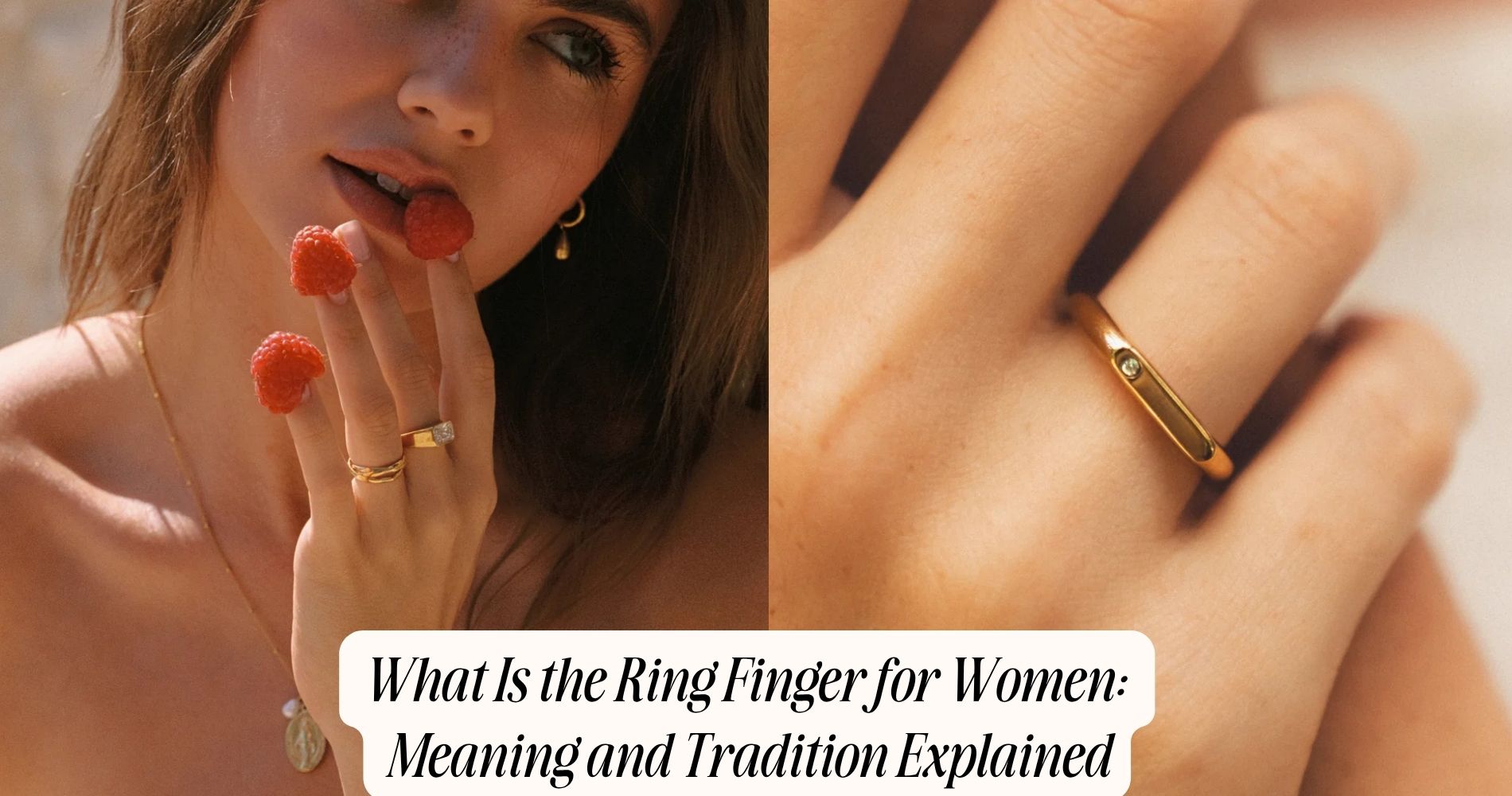 what is the ring finger for women