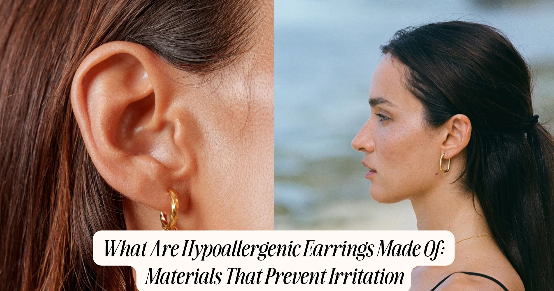 what are hypoallergenic earrings made of