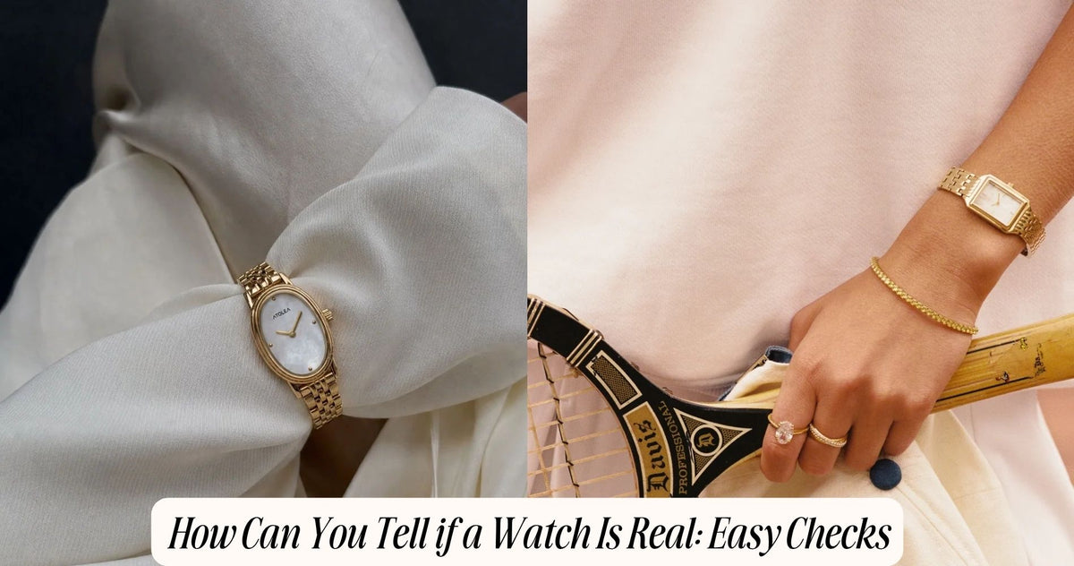 how can you tell if a watch is real