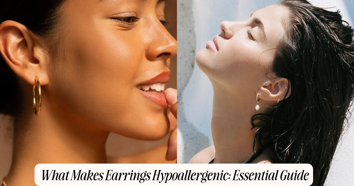 what makes earrings hypoallergenic