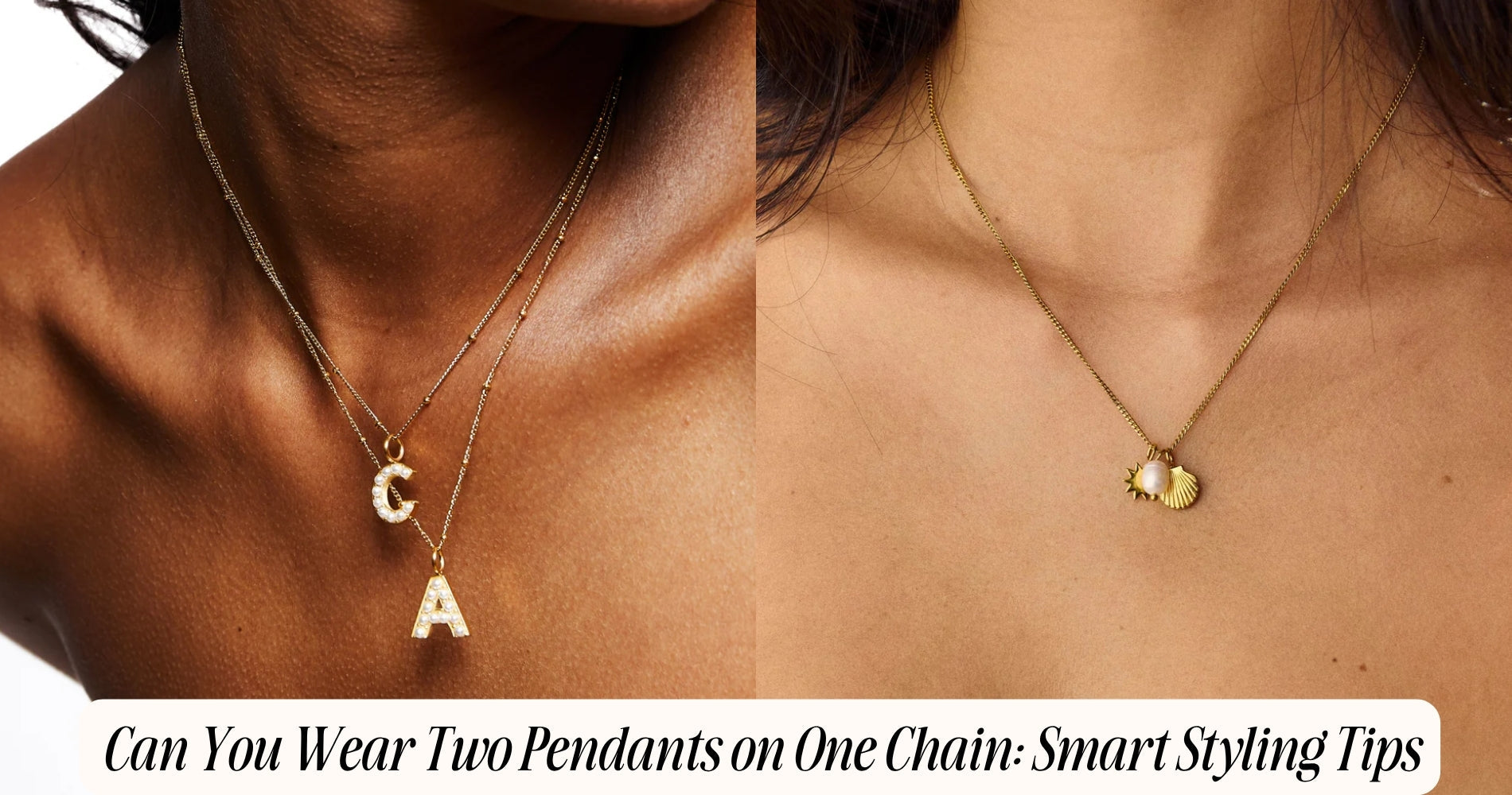 can you wear two pendants on one chain