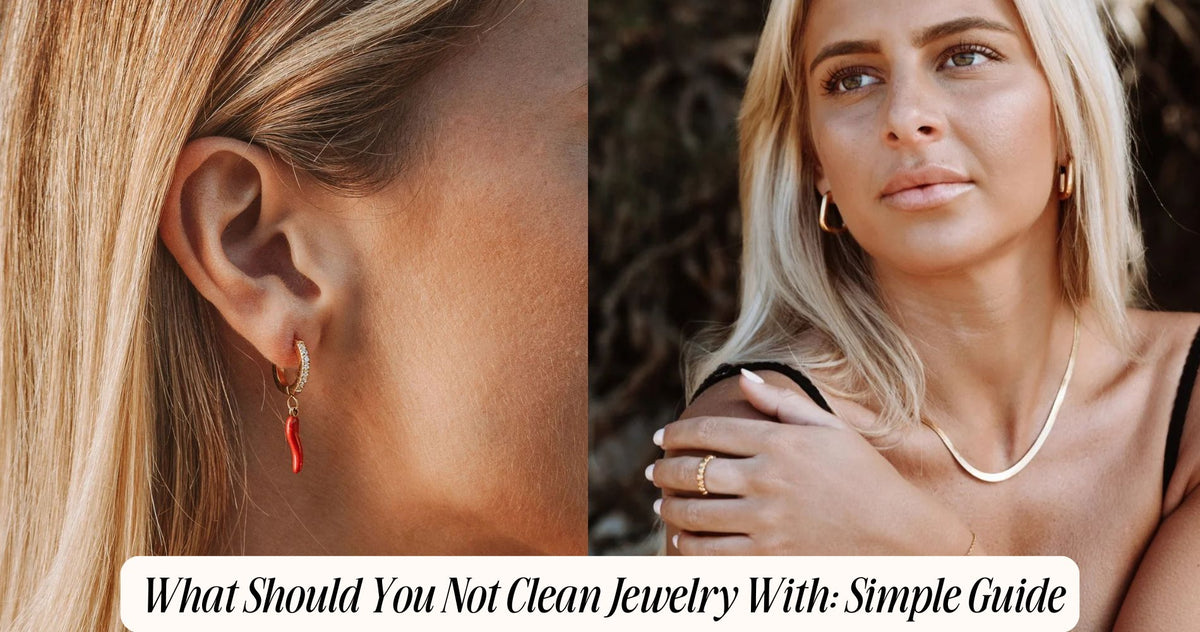ジュエリーのお手入れに使用してはいけないもの：簡単ガイド