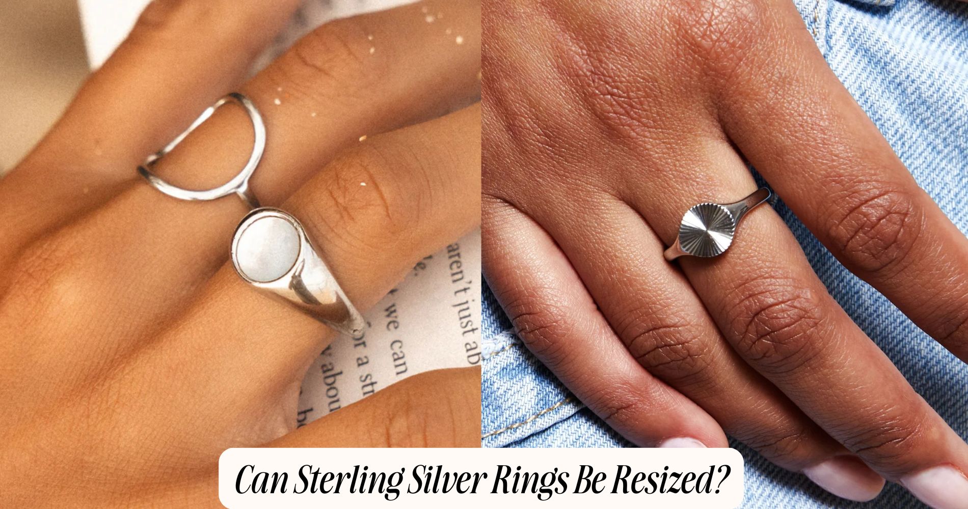 Can Sterling Silver Rings Be Resized?