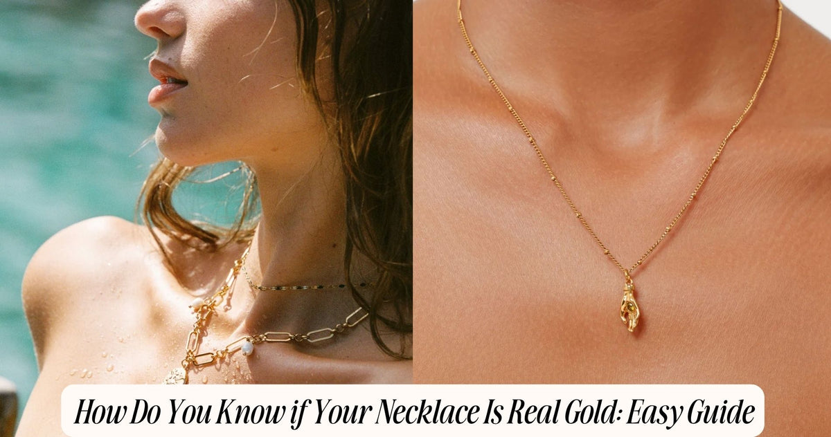 how do you know if your necklace is real gold