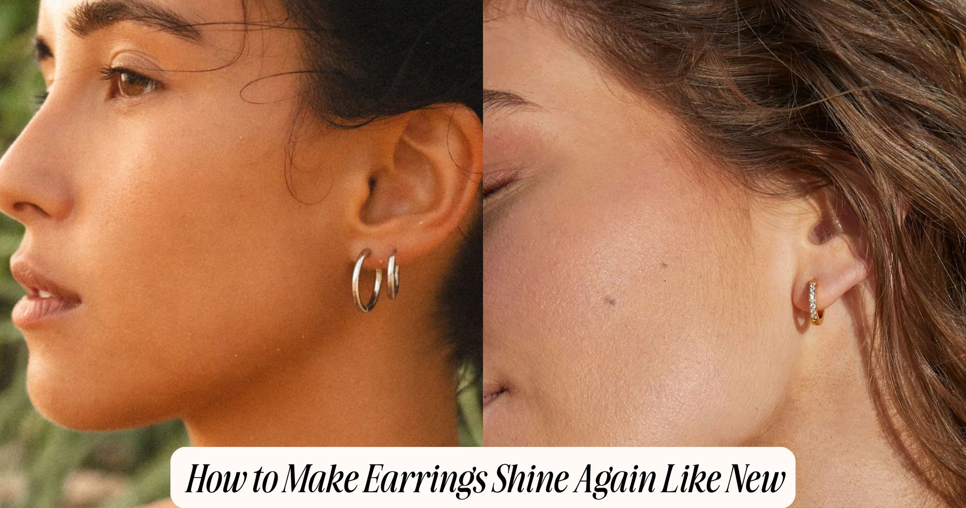 how to make earrings shine again