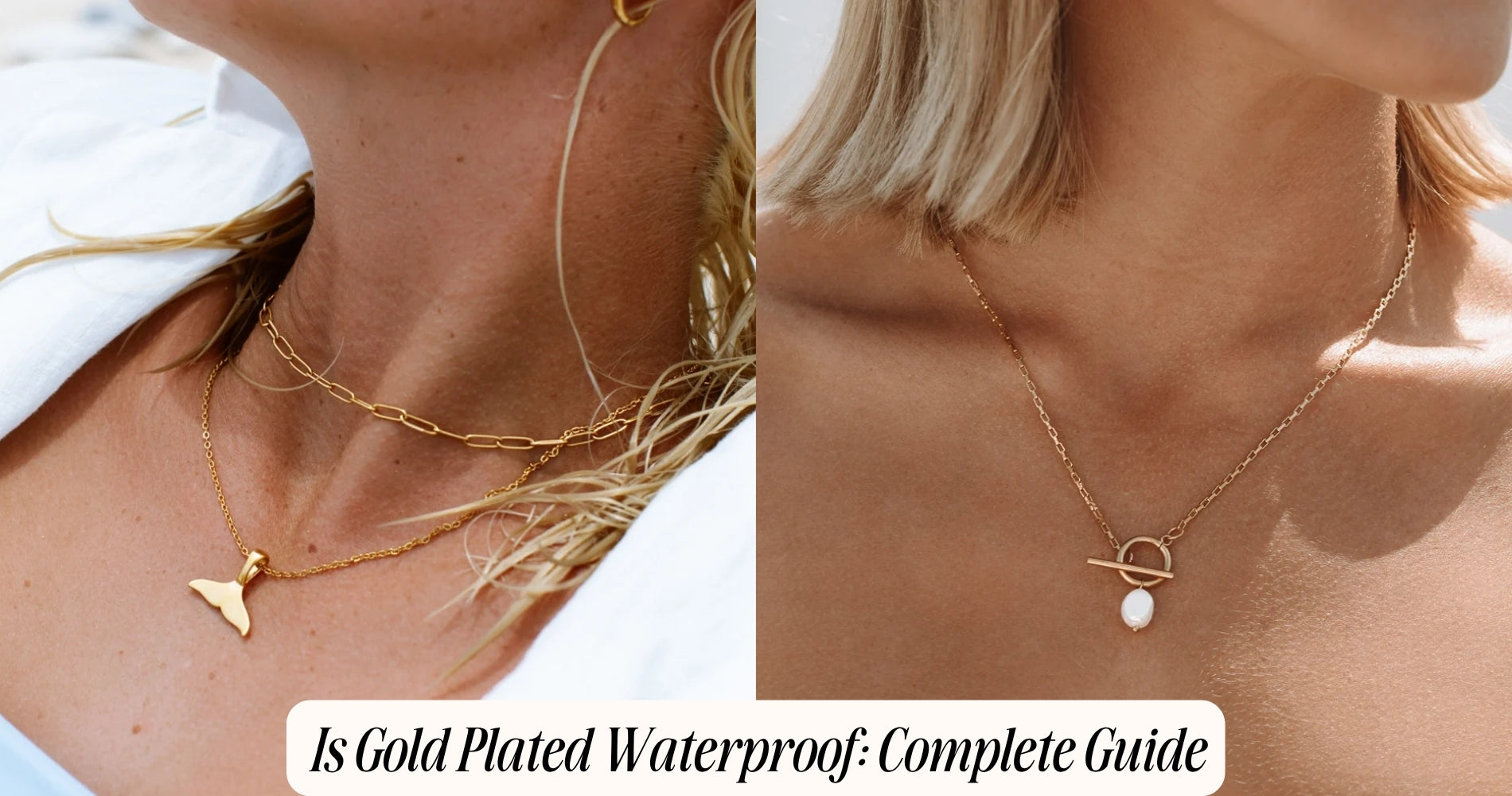 is gold plated waterproof