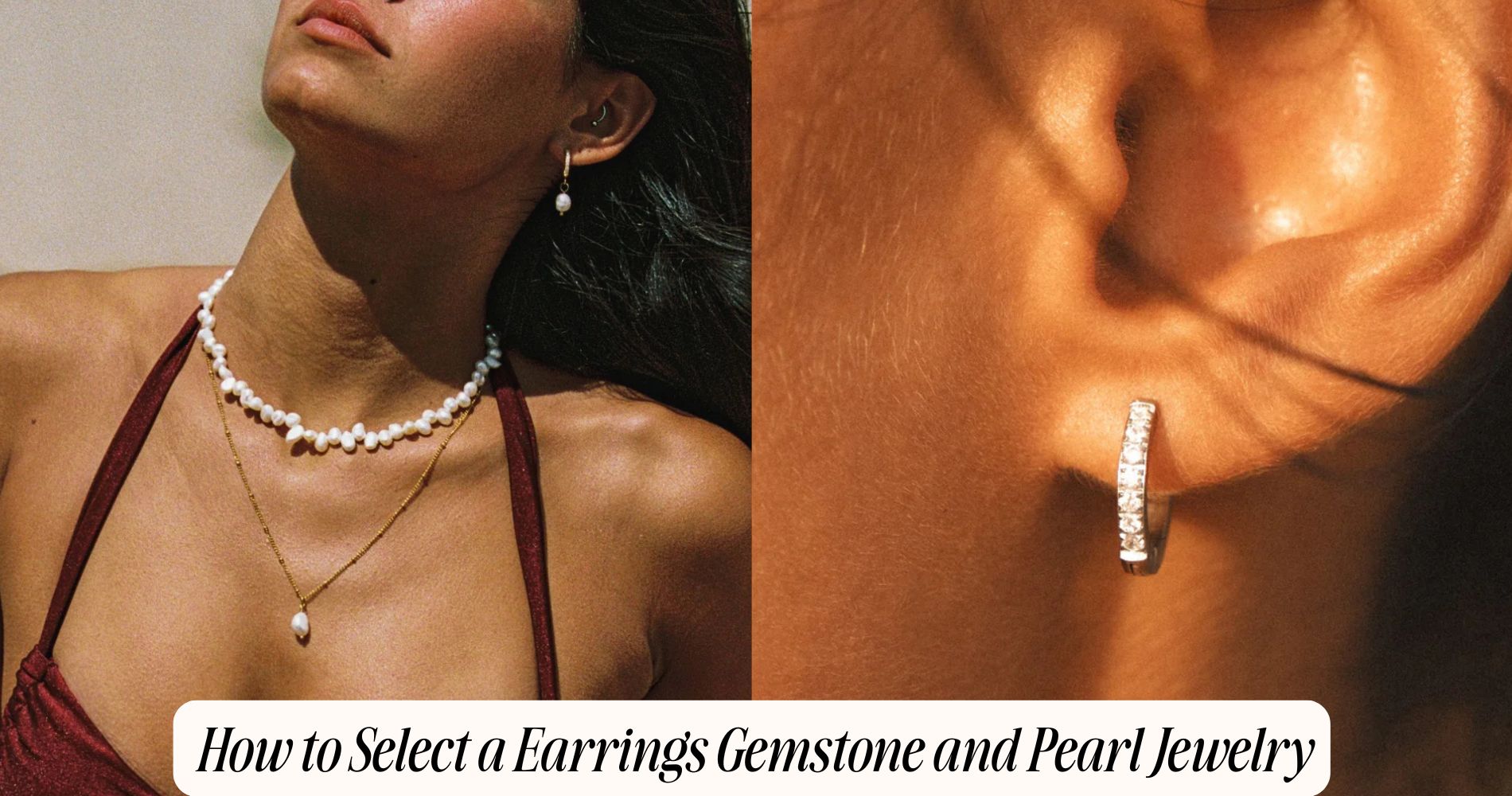 how to select a earrings gemstone and pearl jewelry