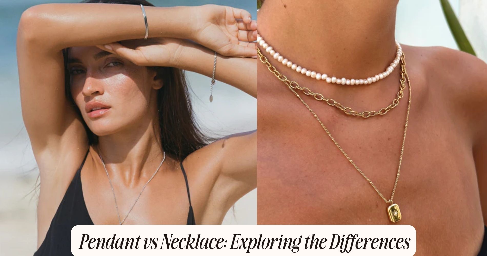 Pendant vs Necklace Exploring the Differences