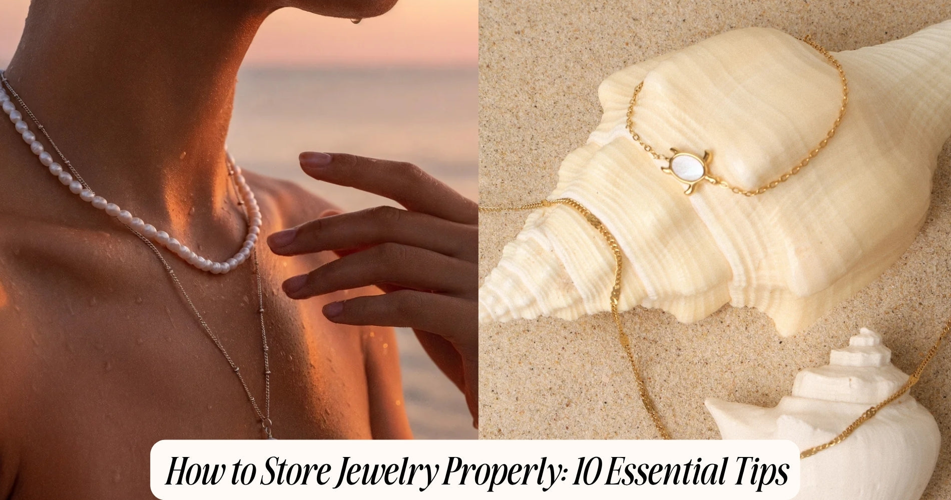 how to store jewelry properly