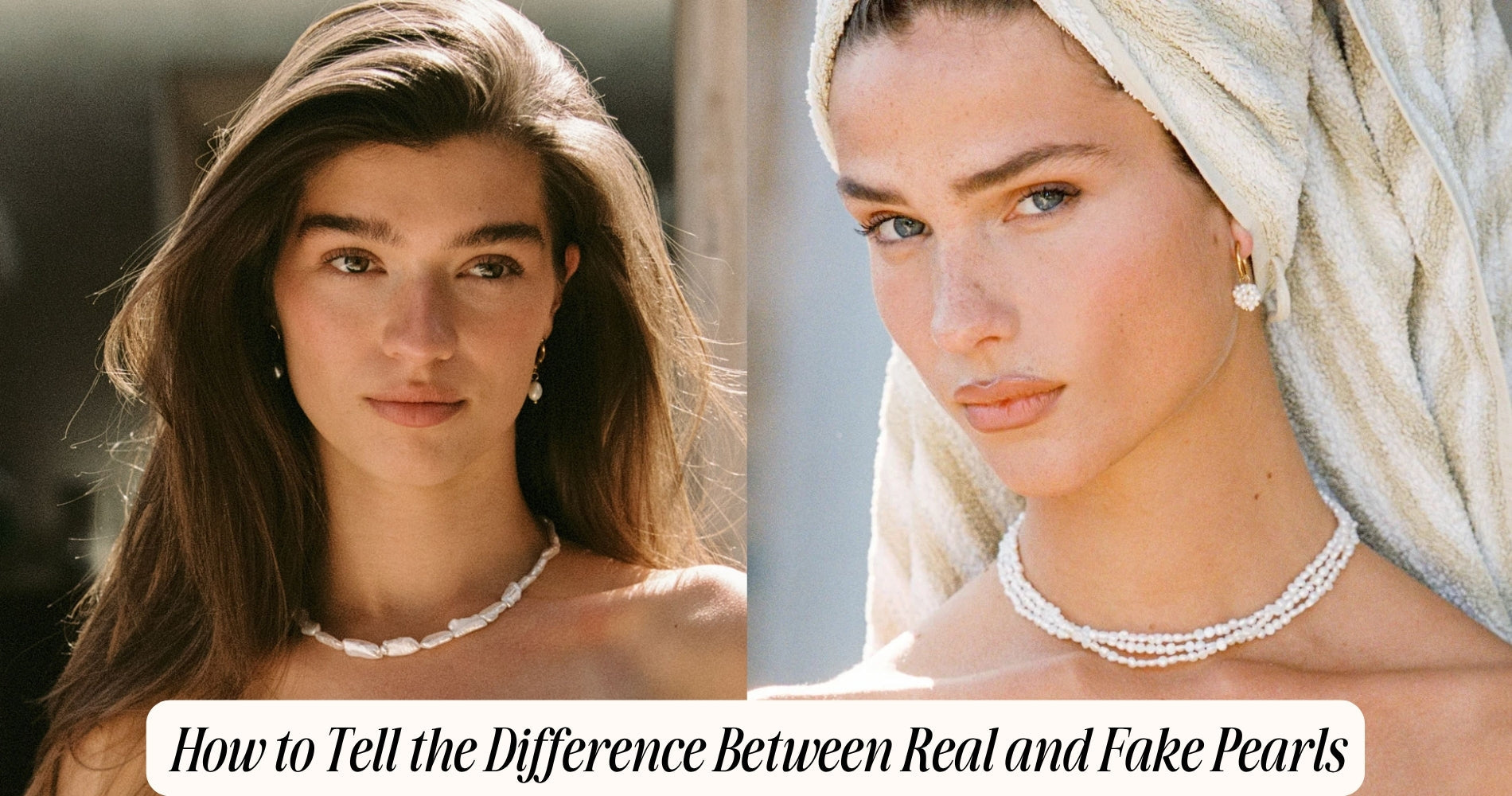 how to tell the difference between real and fake pearls