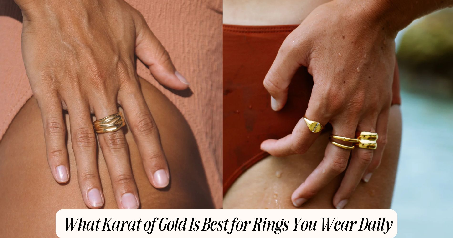 what karat of gold is best for rings