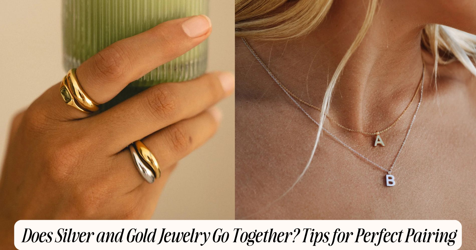 does silver and gold jewelry go together