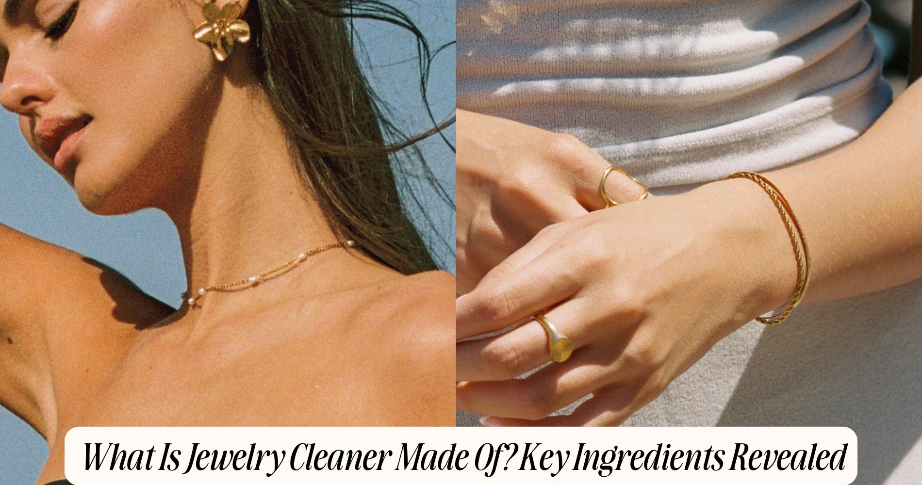 what is jewelry cleaner made of