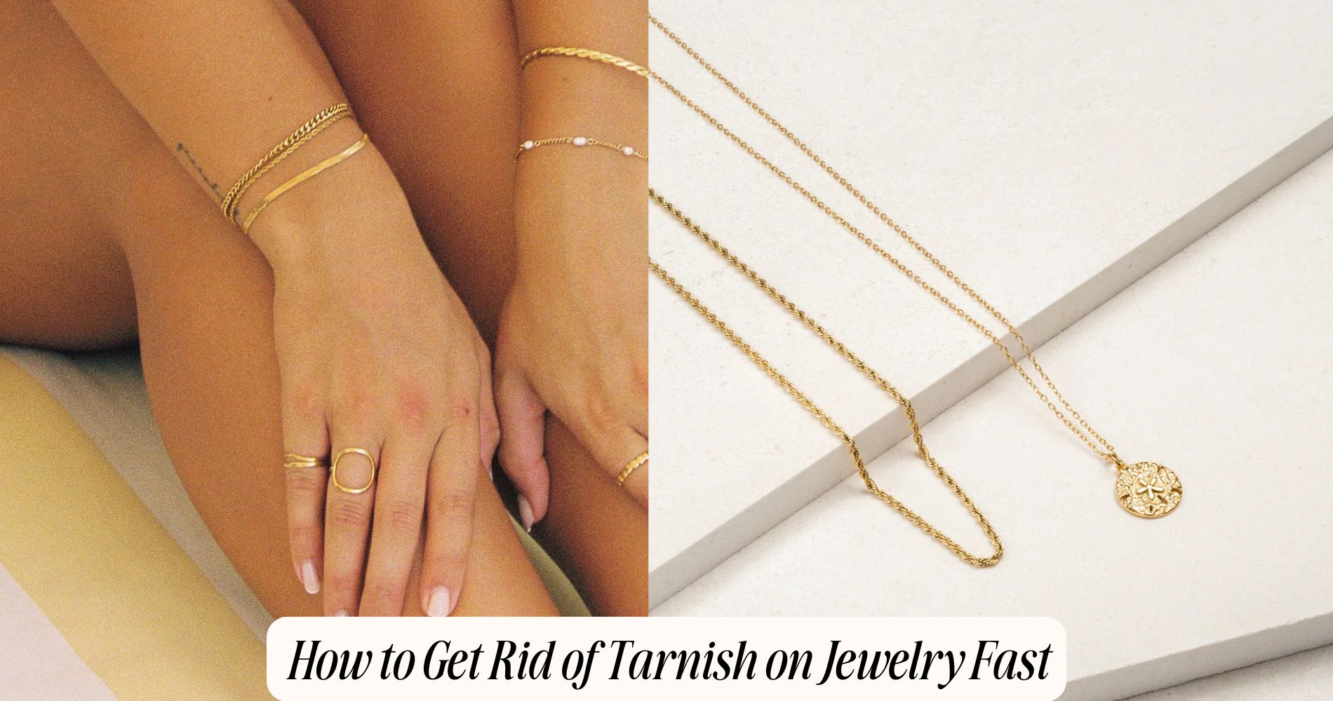 how to get rid of tarnish on jewelry