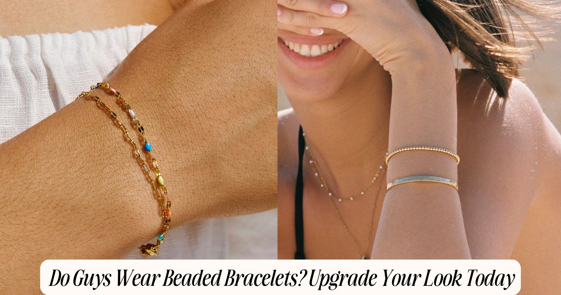 do guys wear beaded bracelets