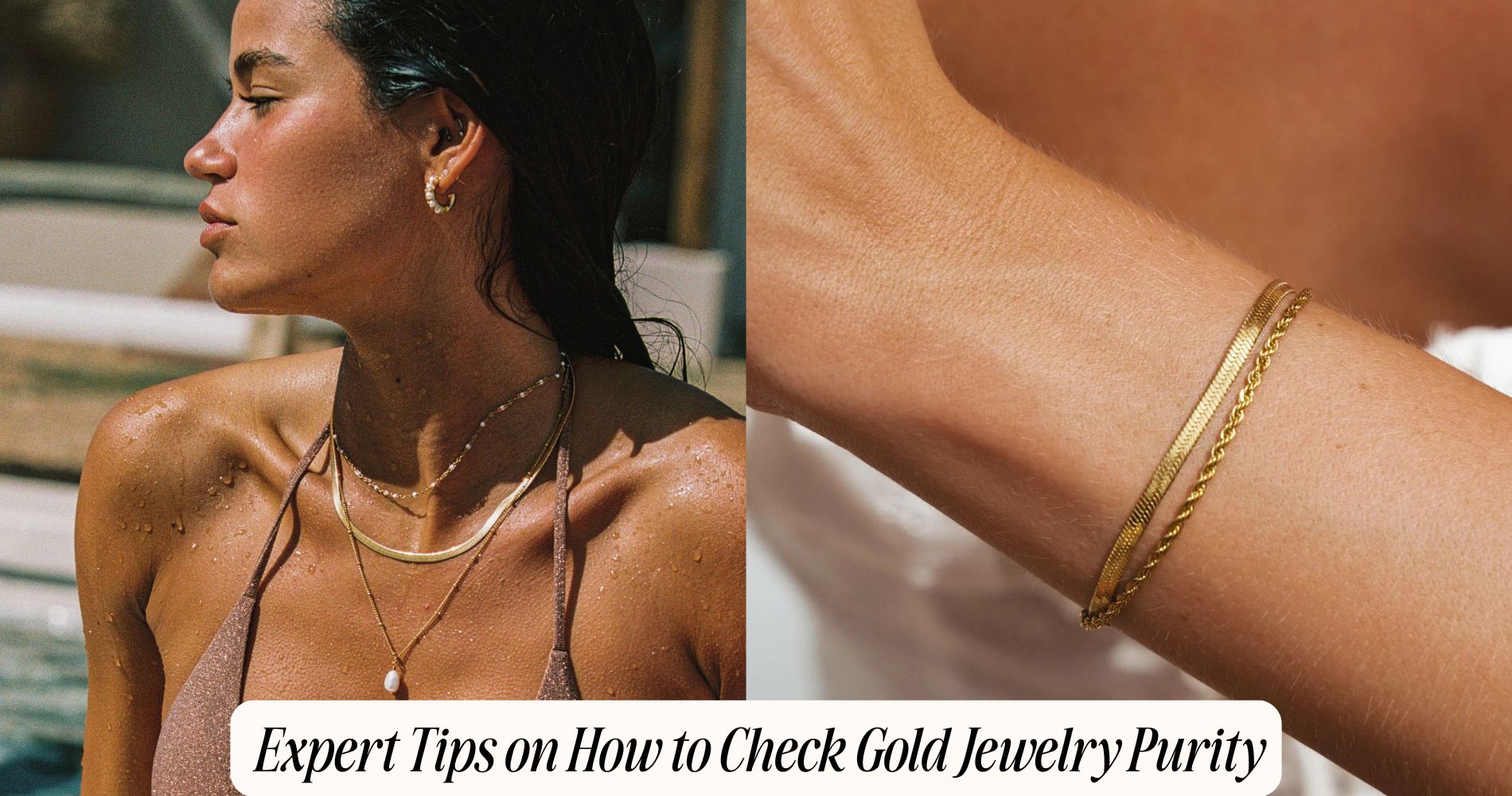 how to check gold jewelry purity