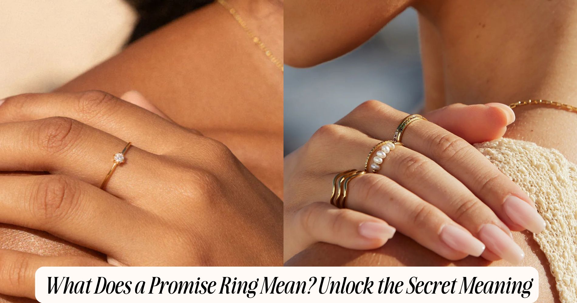 what does a promise ring mean