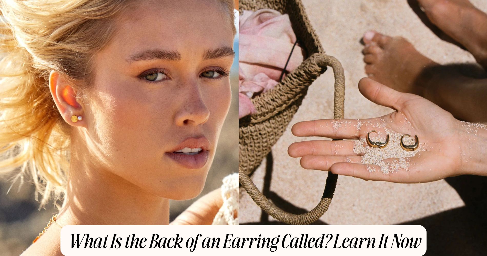 what is the back of an earring called