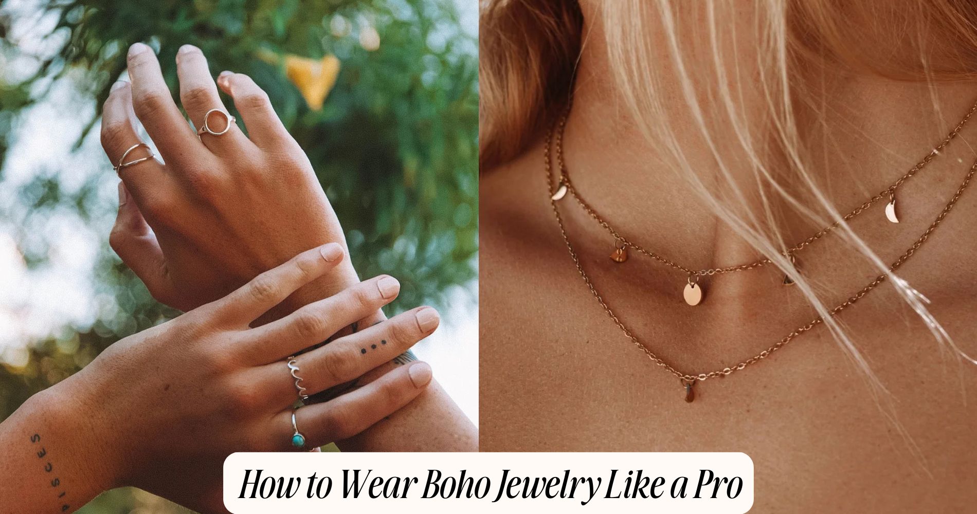 how to wear boho jewelry