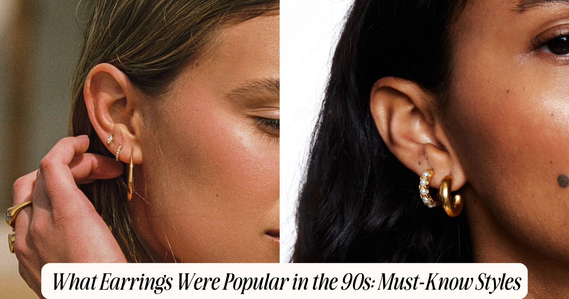 what earrings were popular in the 90s