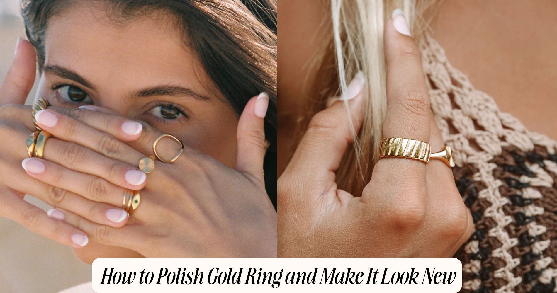 how to polish gold ring