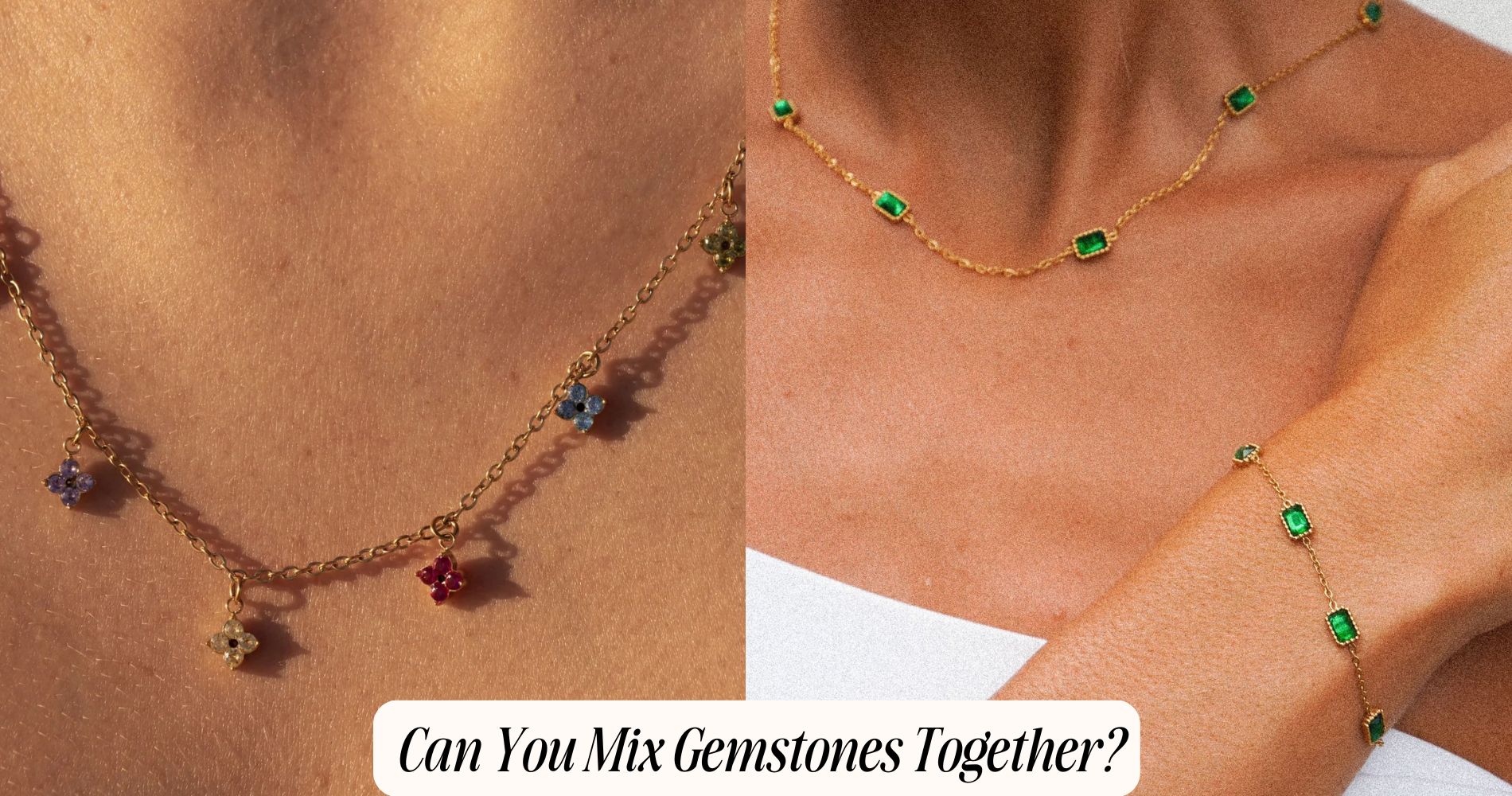 can you mix gemstones together
