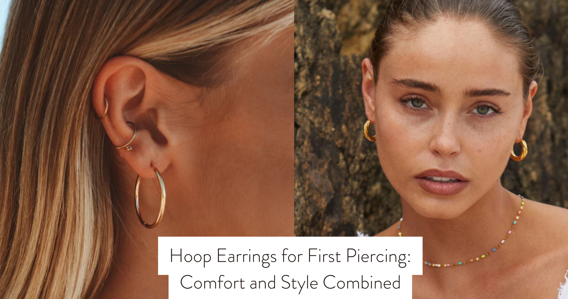 Hoop Earrings for First Piercing: Comfort and Style Combined