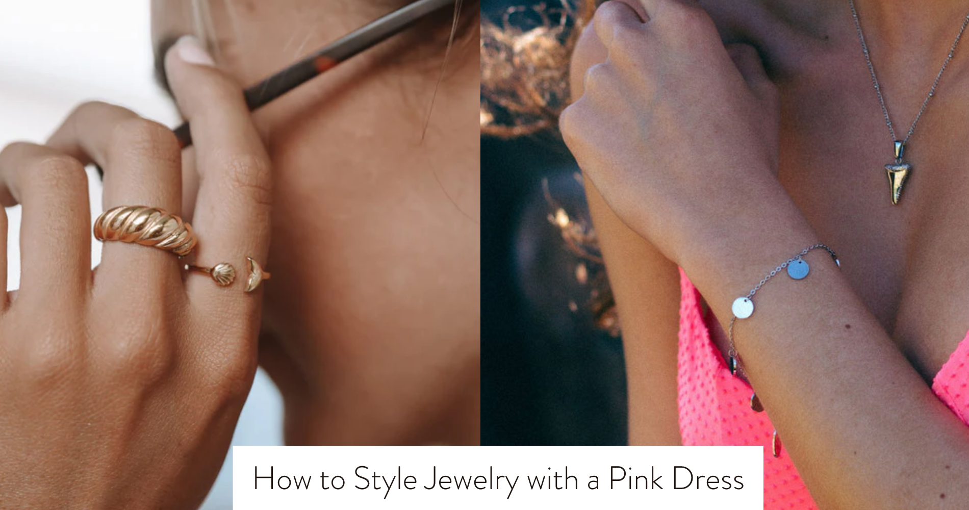How to Style Jewelry with a Pink Dress How to Style Jewelry with a Pink Dress