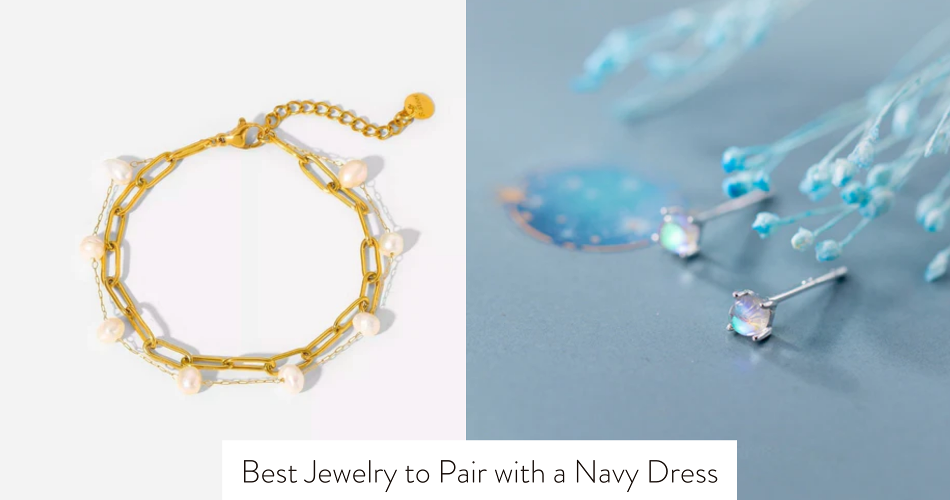 Best Jewelry to Pair with a Navy Dress Best Jewelry to Pair with a Navy Dress