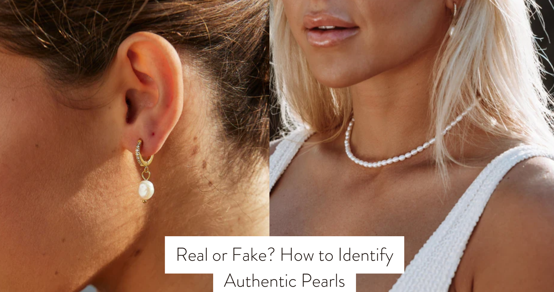 how can you tell if pearls are real