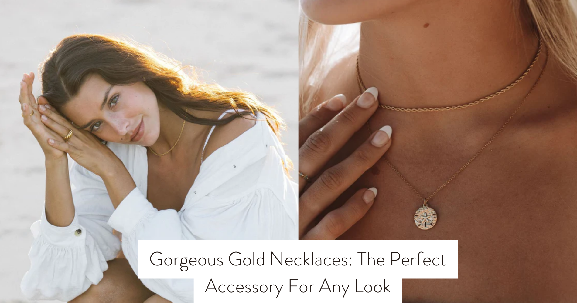 ゴージャスなゴールドネックレス：どんなスタイルにも合う完璧な