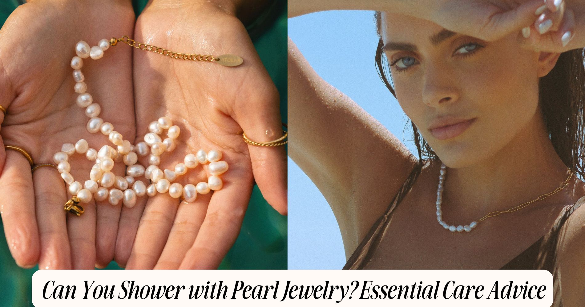 can you shower with pearl jewelry
