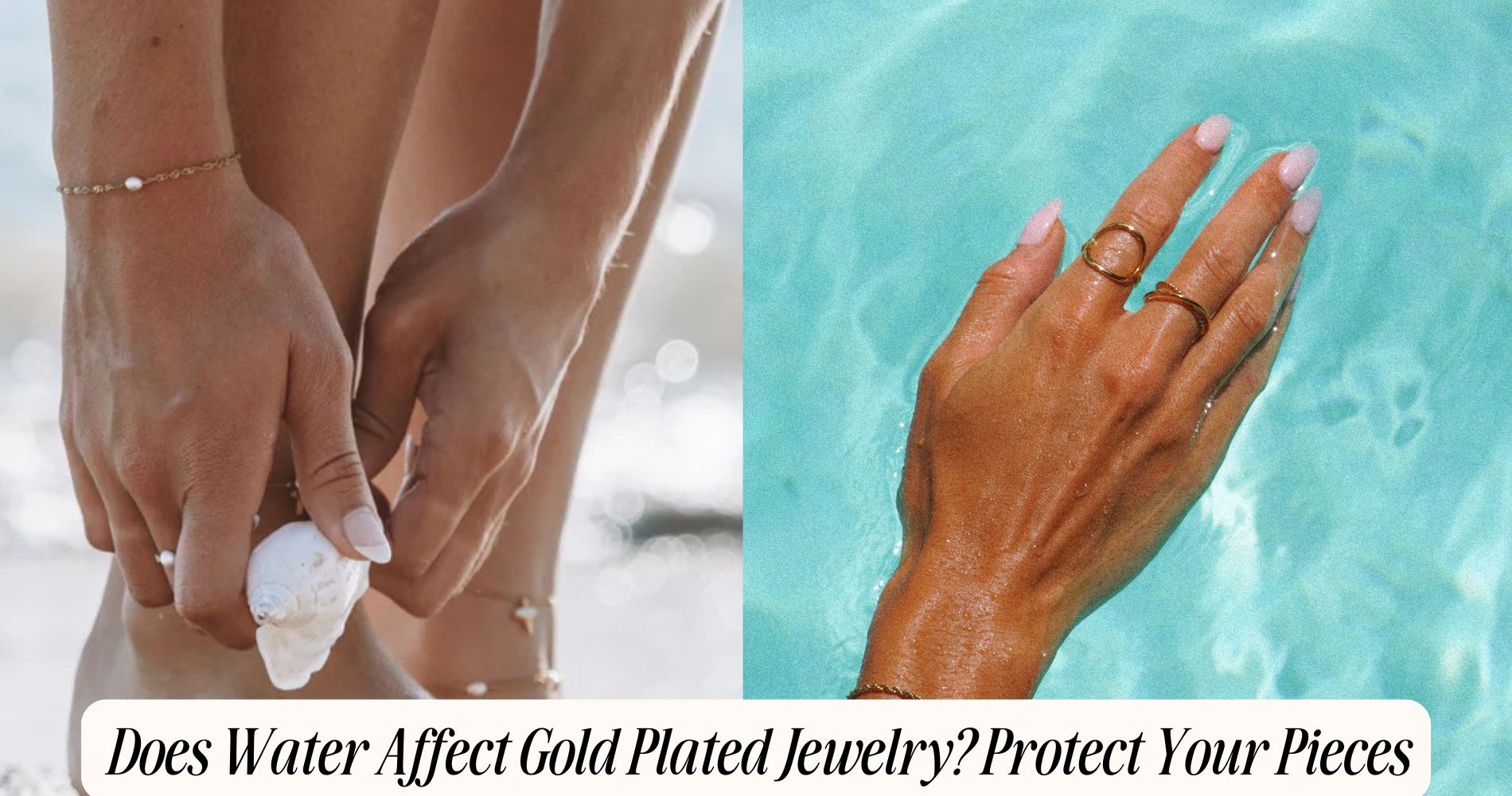 does water affect gold plated jewelry