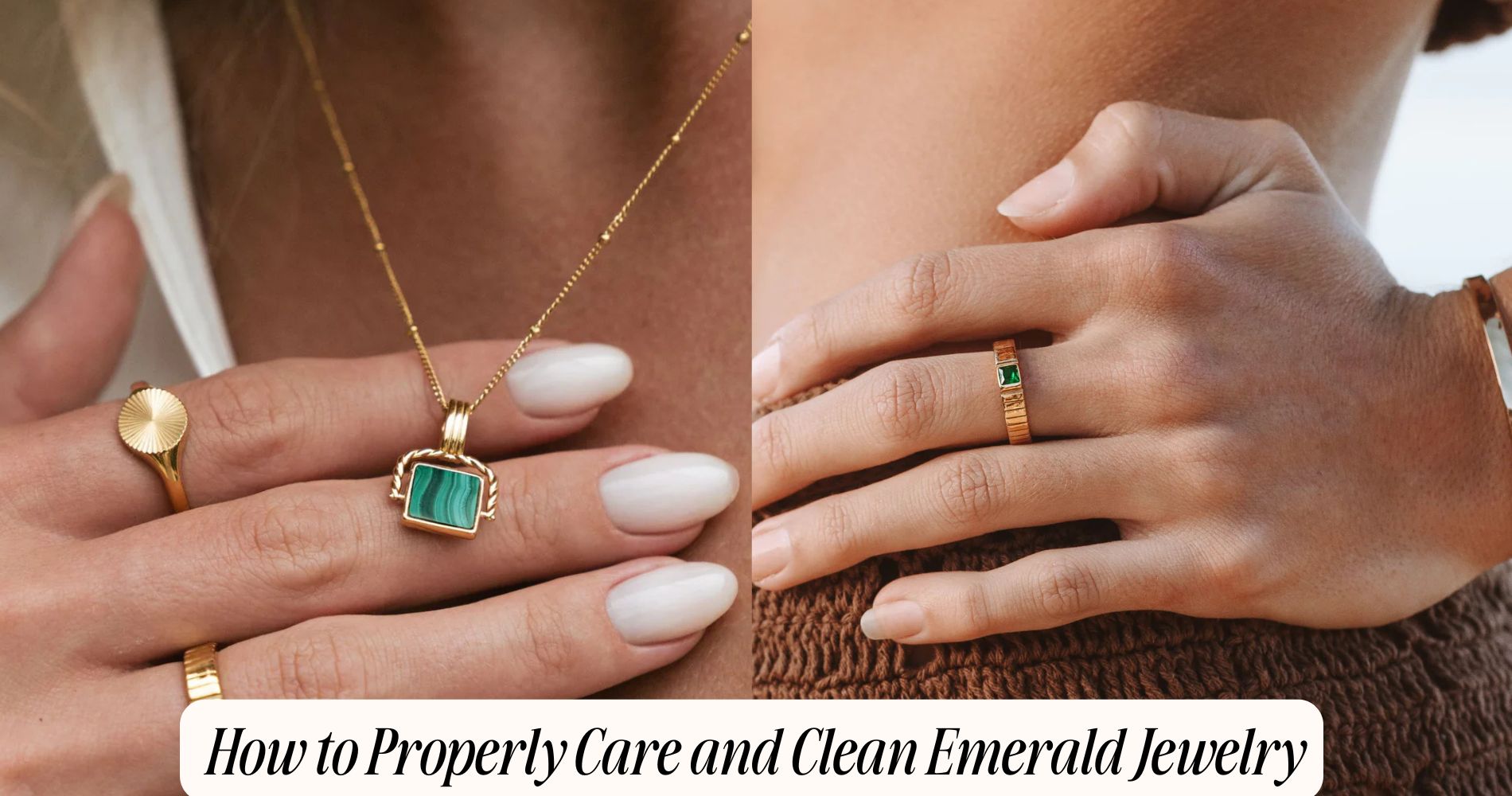 cleaning emerald jewelry