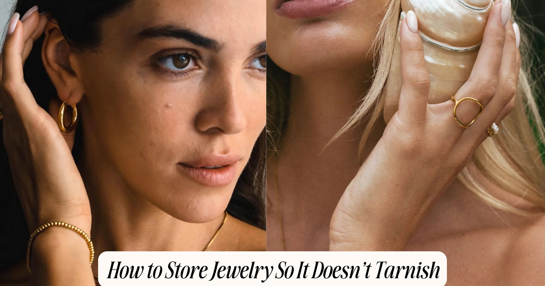 how to store jewelry so it doesn't tarnish