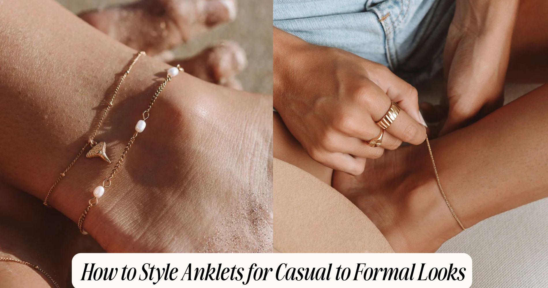 how to style anklets
