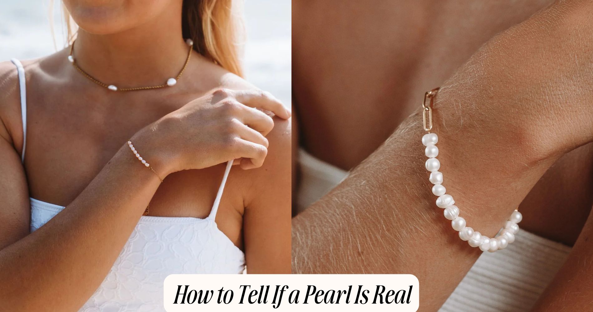 how to tell if a pearl is real