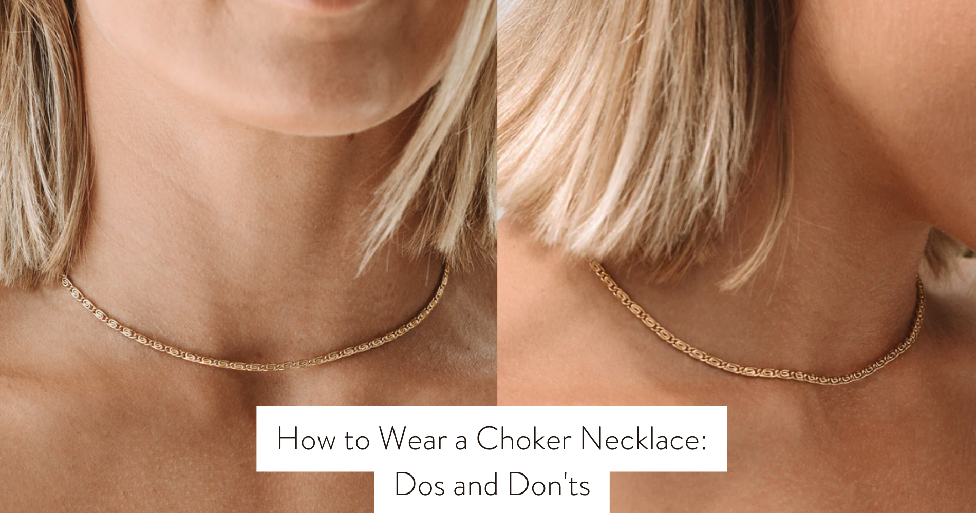 how to wear choker