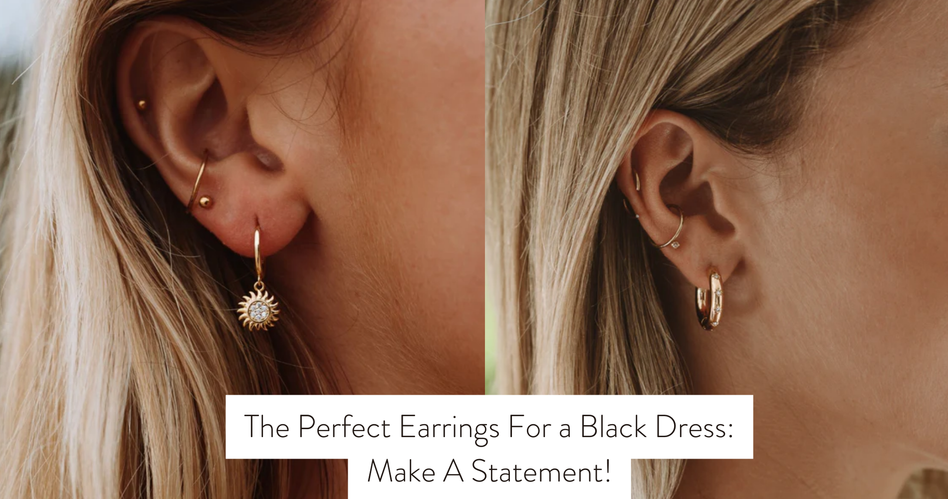 The Perfect Earrings For a Black Dress: Make A Statement! The Perfect Earrings For a Black Dress: Make A Statement!
