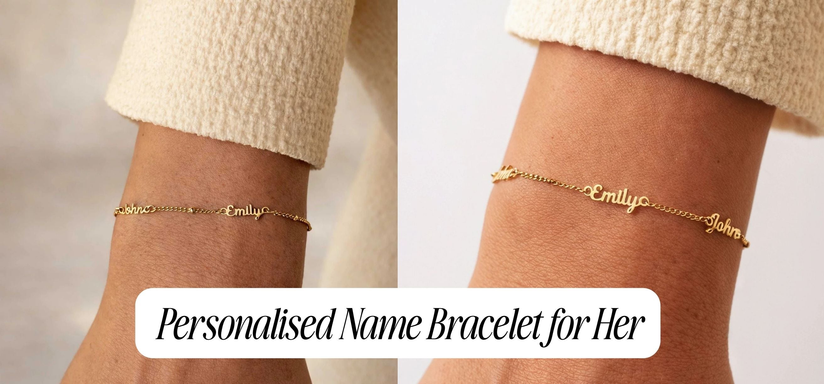 Personalised Name Bracelet for Her