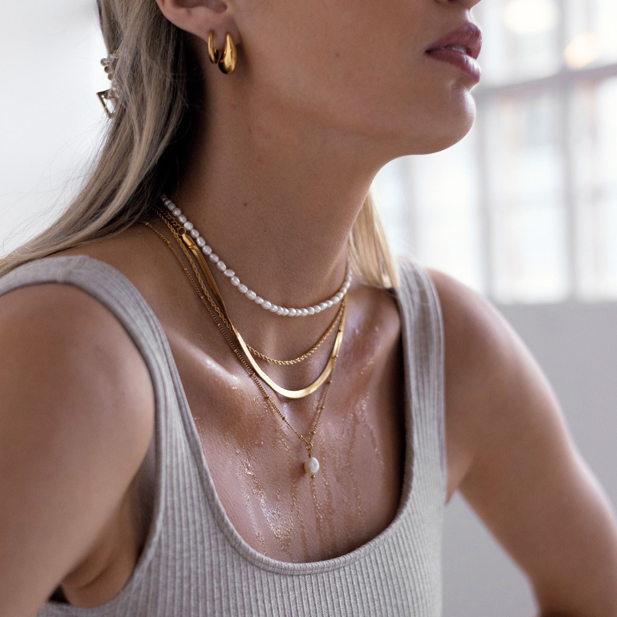 Pilates Jewelry Sweatproof Jewelry You Can Live In - Main Image