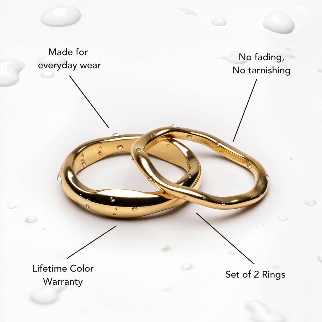 「ジェミニ」スタッカブルリング