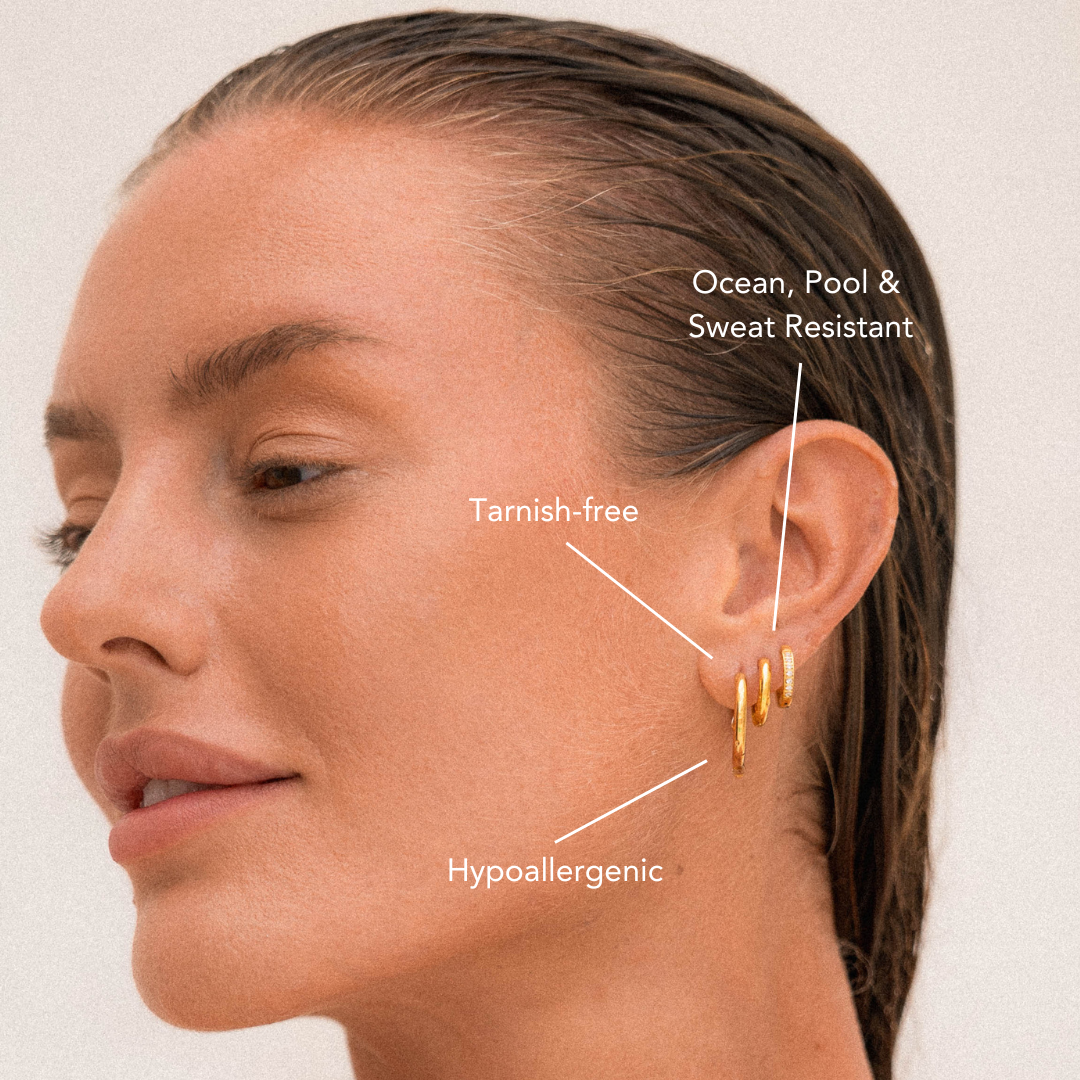 トリプルフープイヤリングバンドル