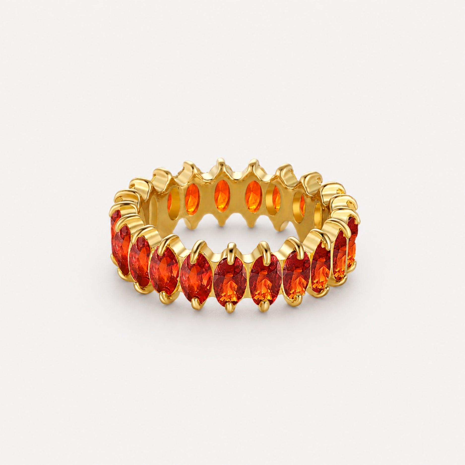 Birthstone Ring January Garnet