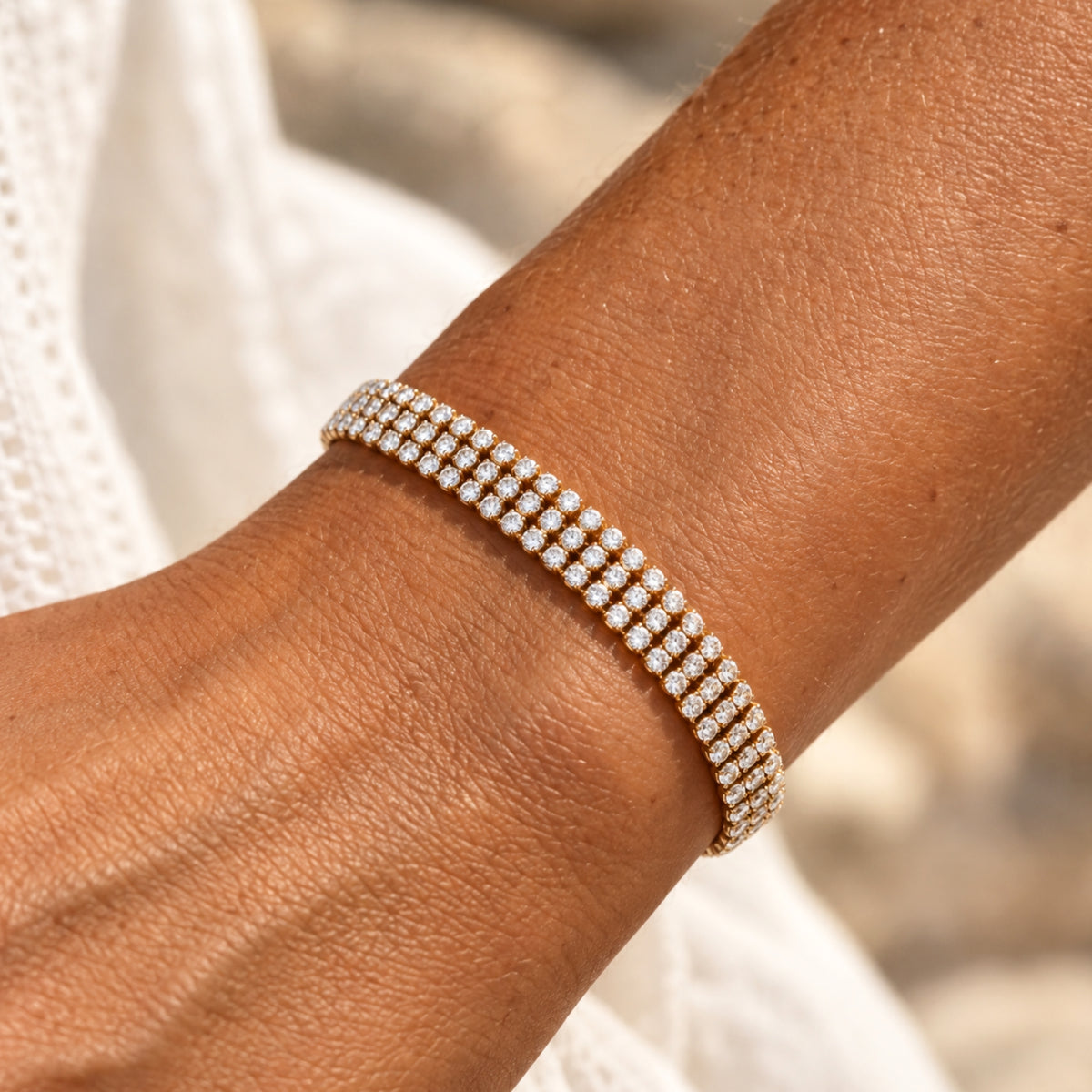 Bold Tennis Bracelet