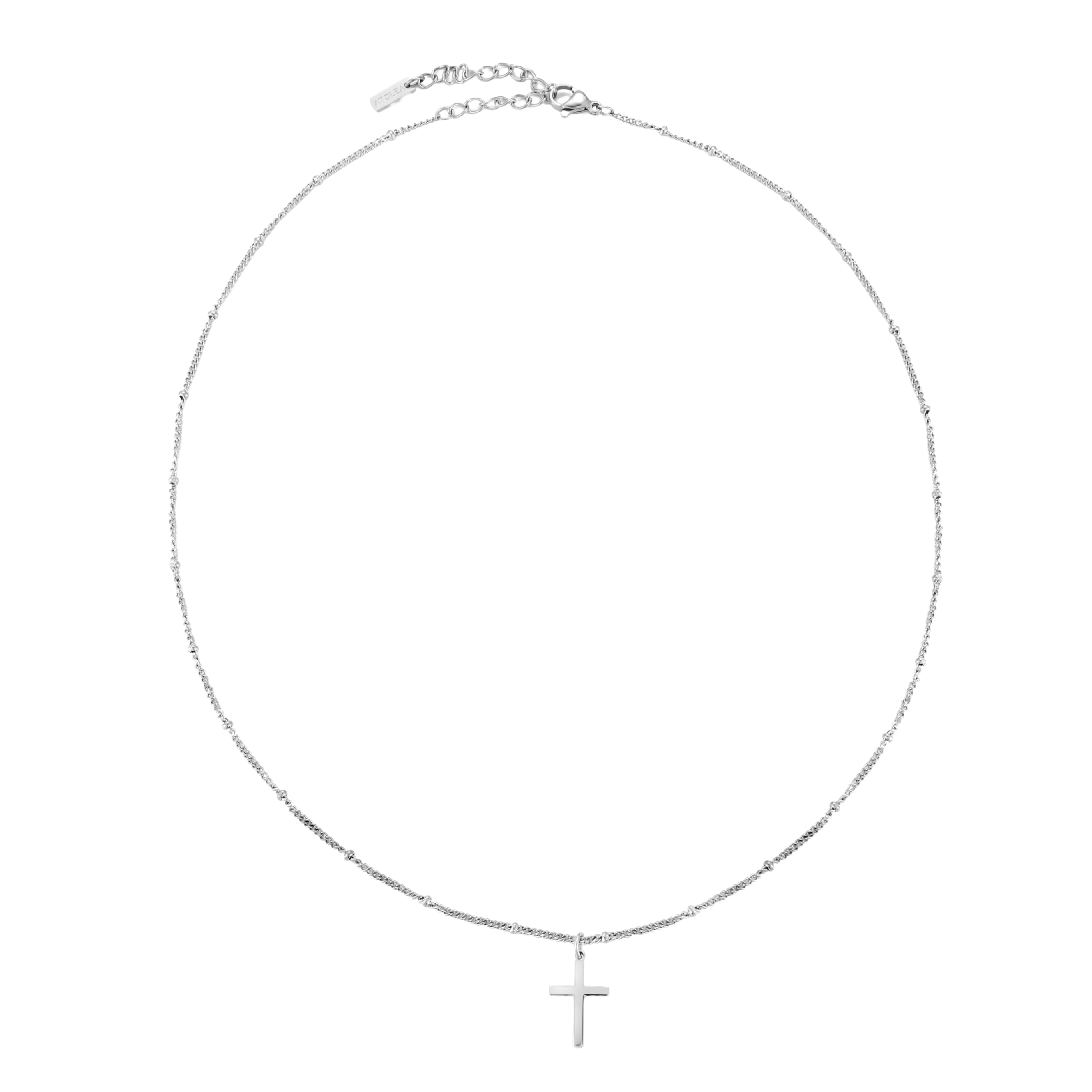 Cross Silver Necklace
