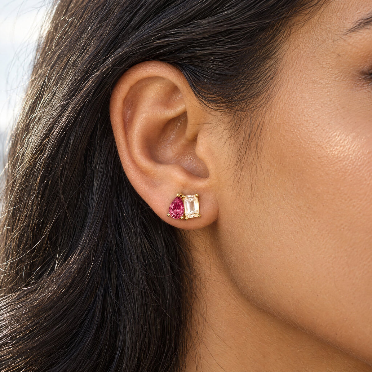 Custom Birthstone Earrings