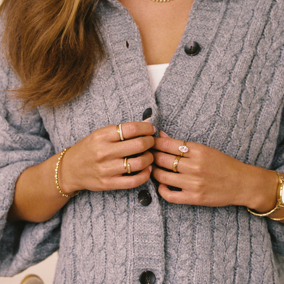 Double Band Wrap Ring