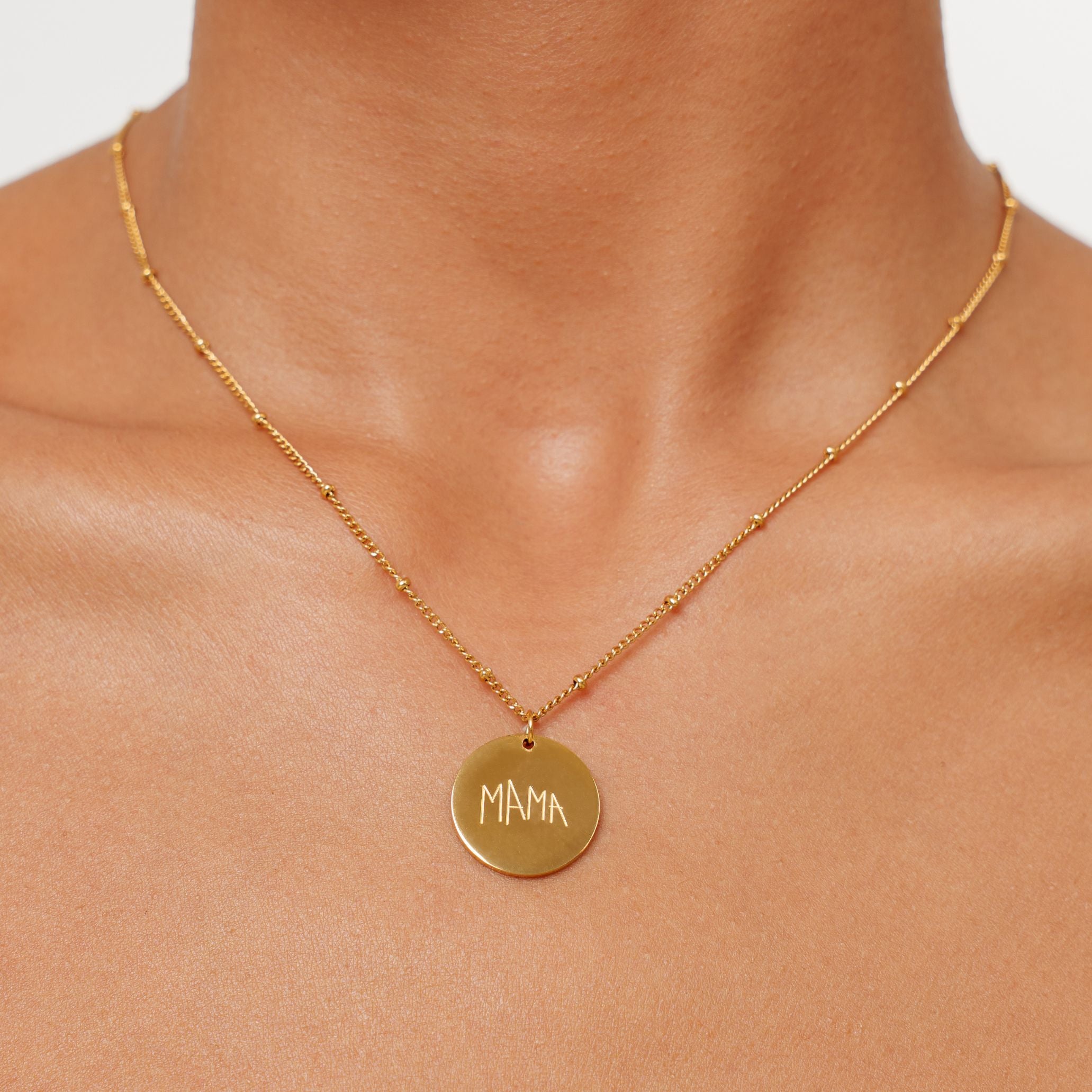 Drawing Engrave Necklace